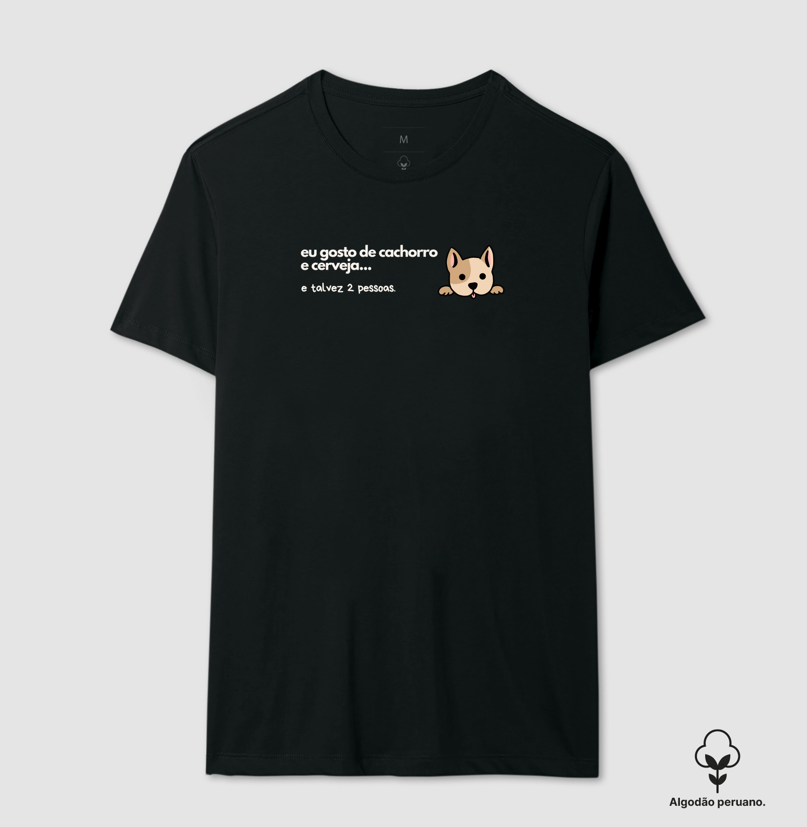 Eu gosto de cachorro e cerveja...