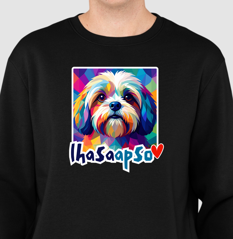 Geometric Lhasa Apso