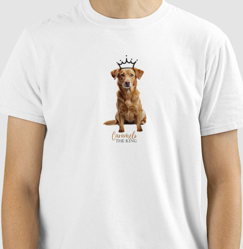 Camiseta Caramelo The king
