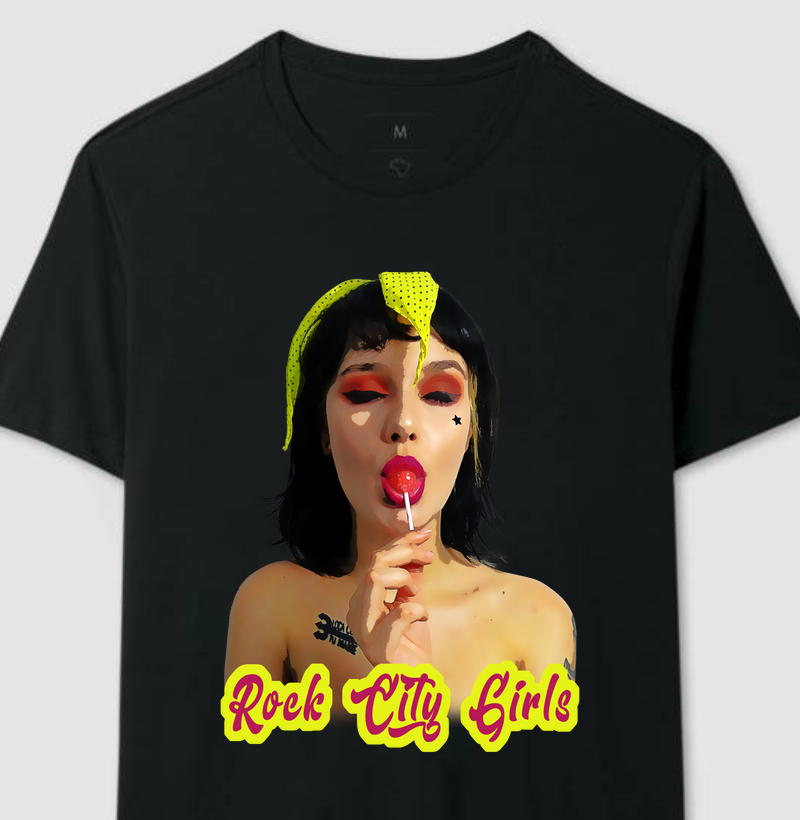 Lollipop Delight - Camiseta Rock City Girls