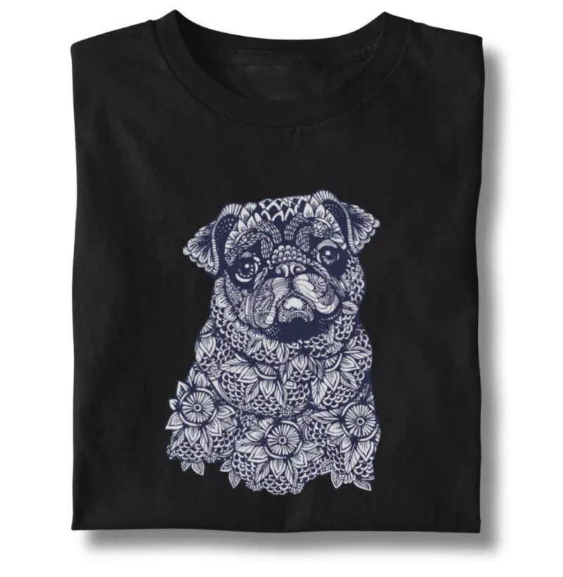 Pug mandala