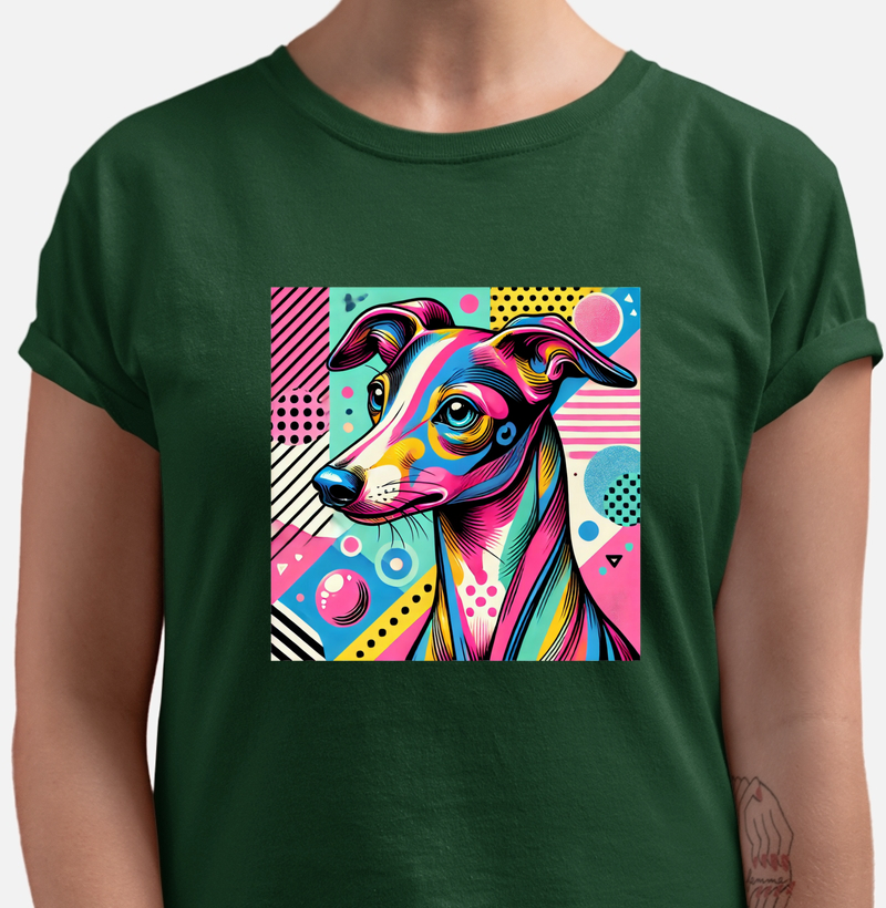 Galguinho Italiano Whippet - Pop Art 
