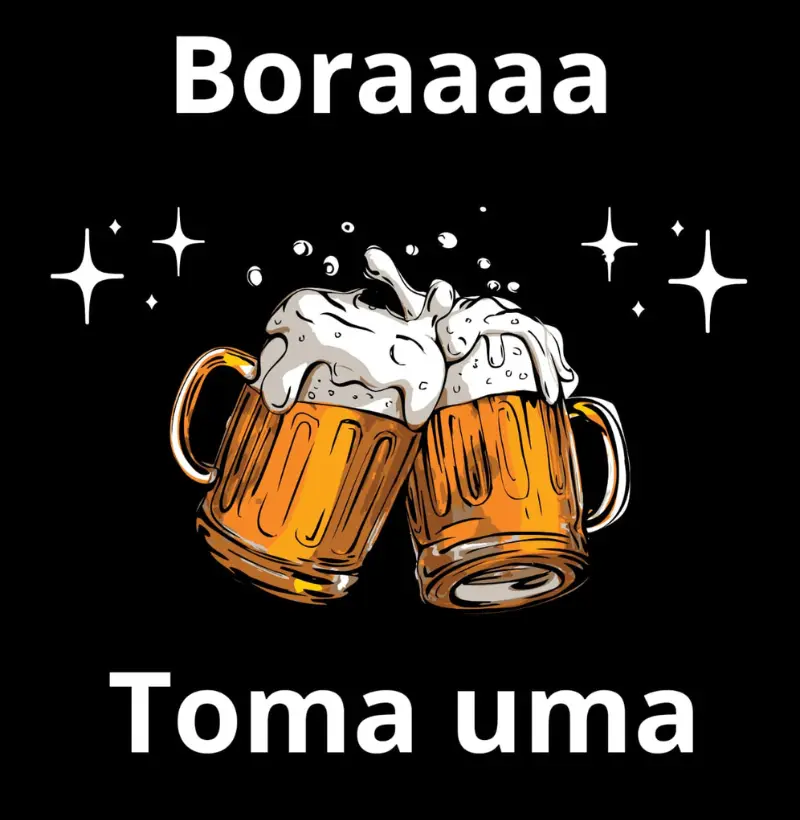 Camiseta Boraaaa tóma uma