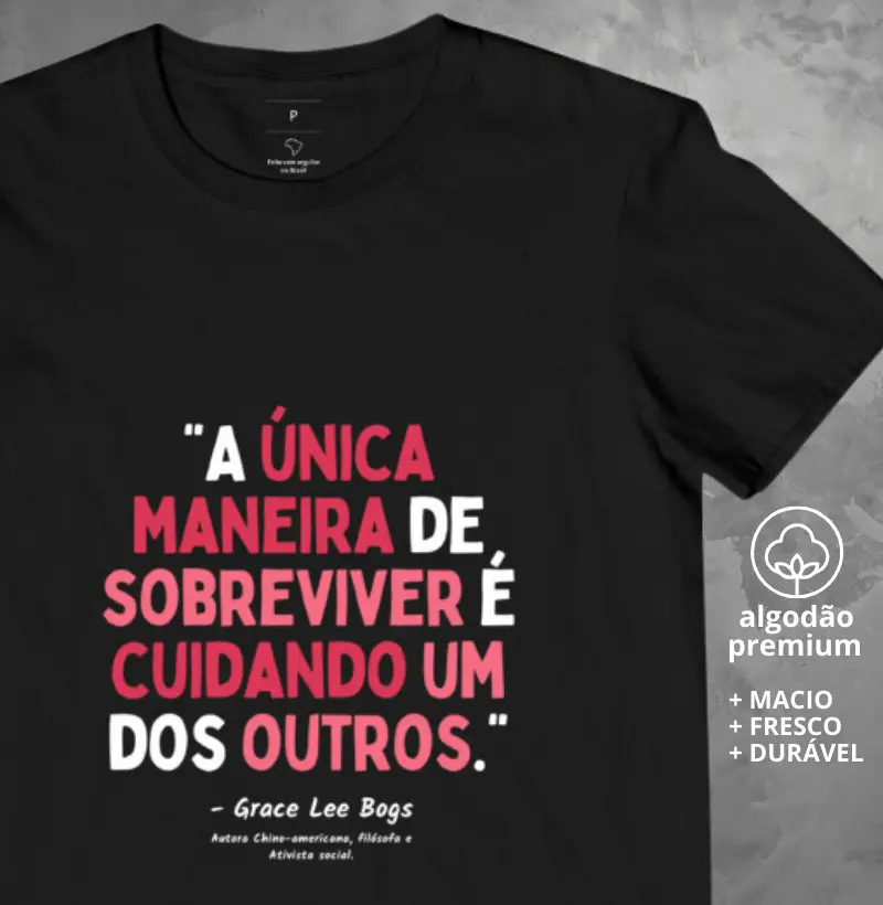 Camiseta Frase de Grace Lee Bogs