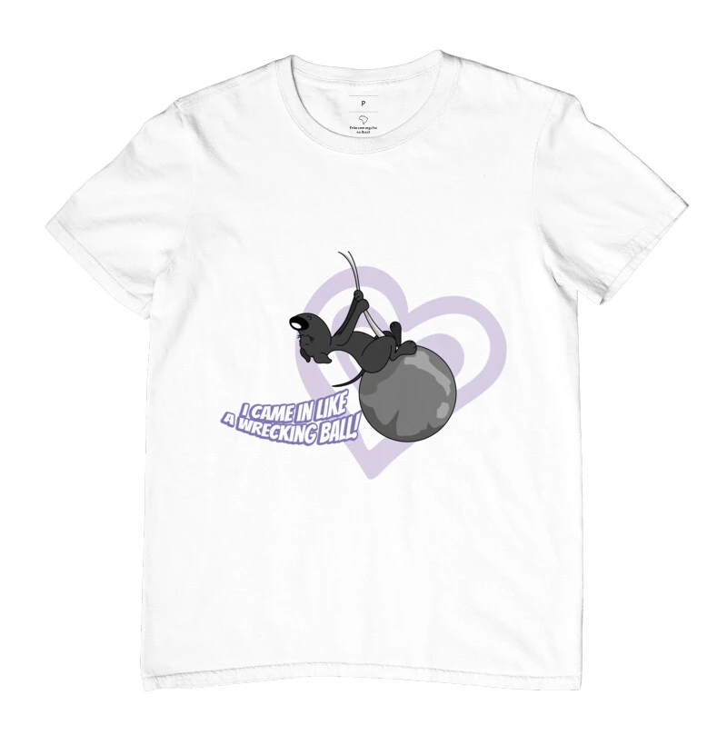 Camiseta / wrecking ball