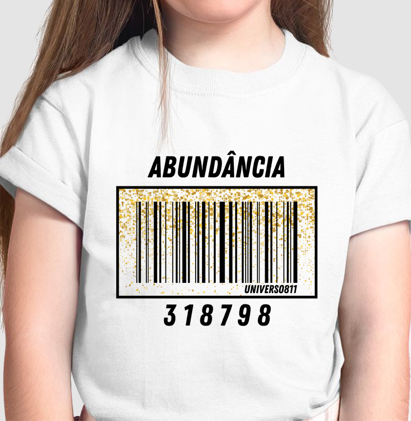 CAMISETA INFANTIL - ABUNDÂNCIA