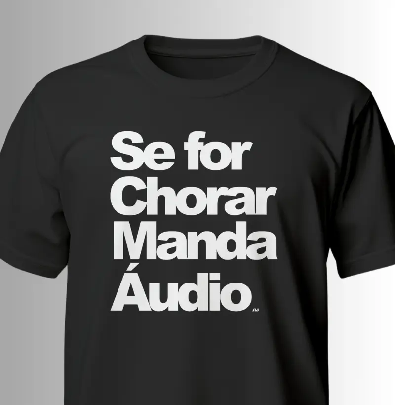 Se For Chorar Manda Áudio