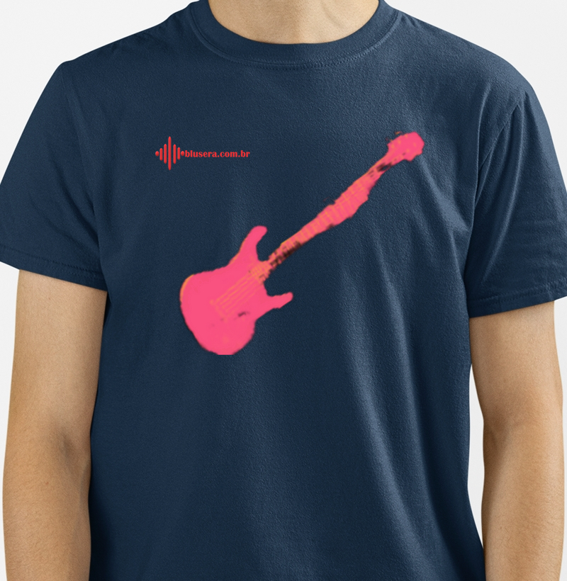 GUITAR RED 100% ALGODÃO NACIONAL