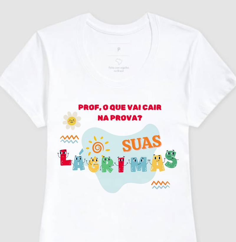 Camiseta O Que Vai Cair Na Prova