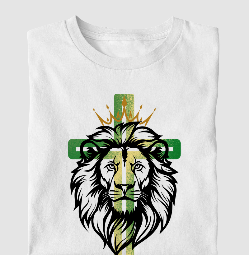 Camiseta "Leão e Rei"