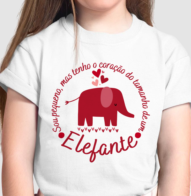 Camiseta sou pequeno