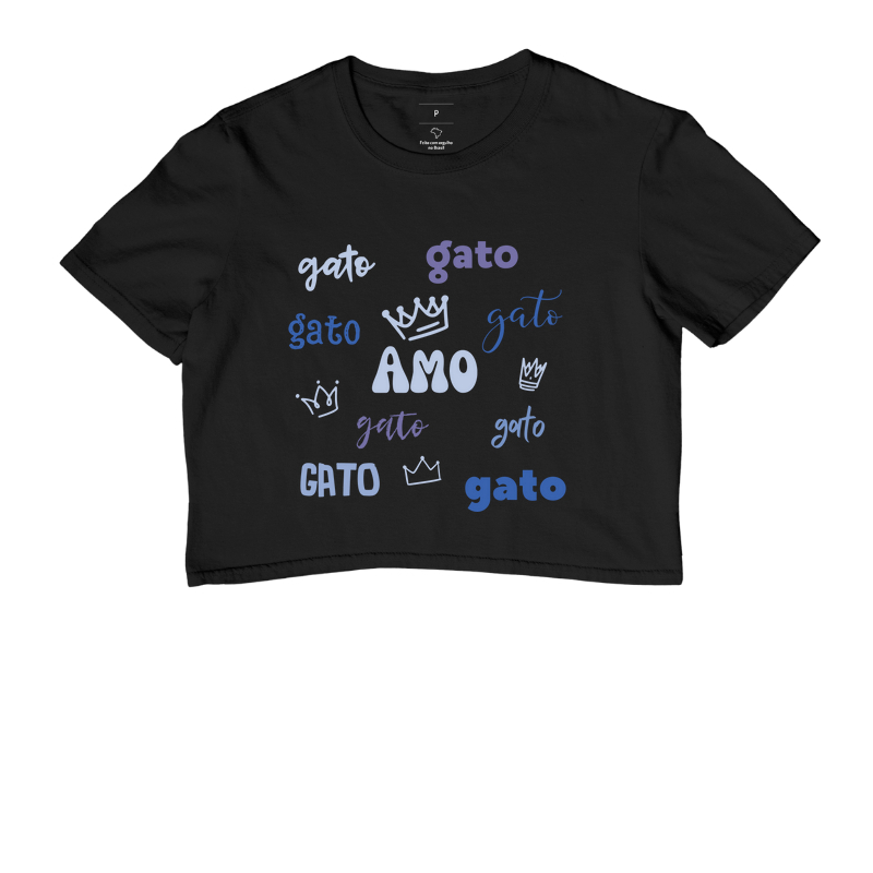 Camiseta Gato rei