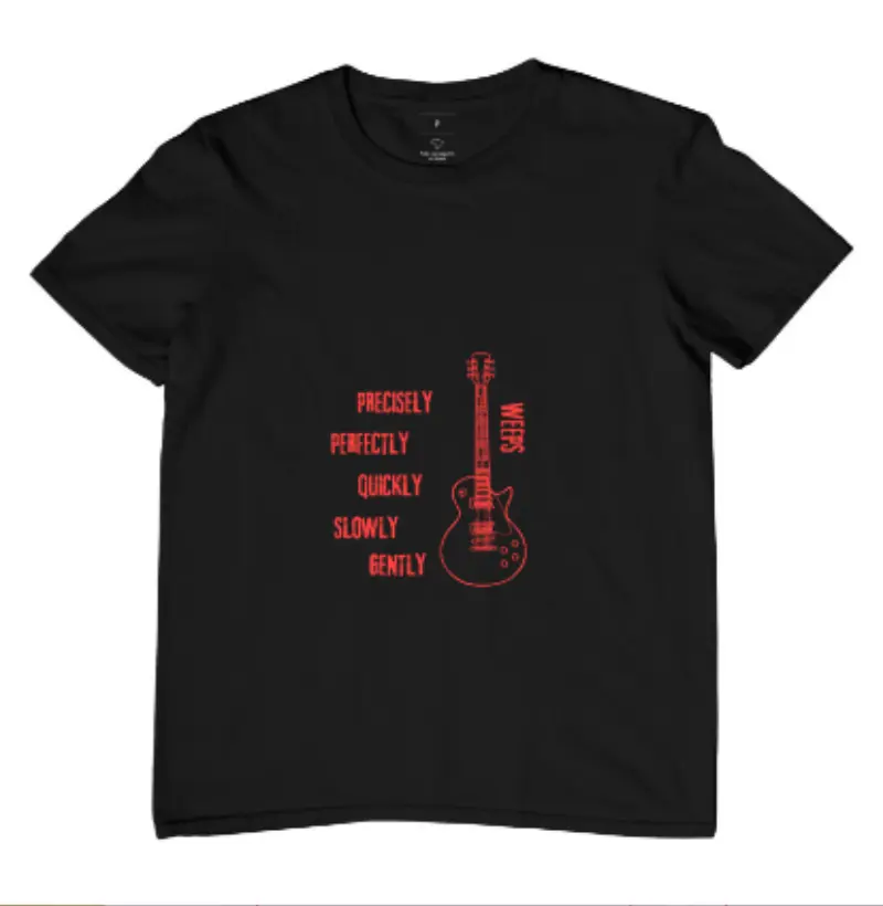 Camiseta Guitarra Weeps 