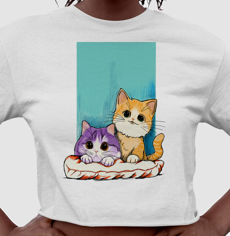 Cropped Gatinhos