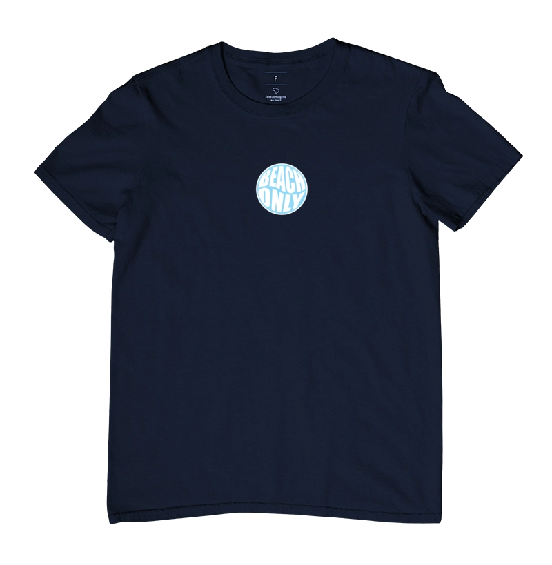 Camiseta Beach Only Marinho