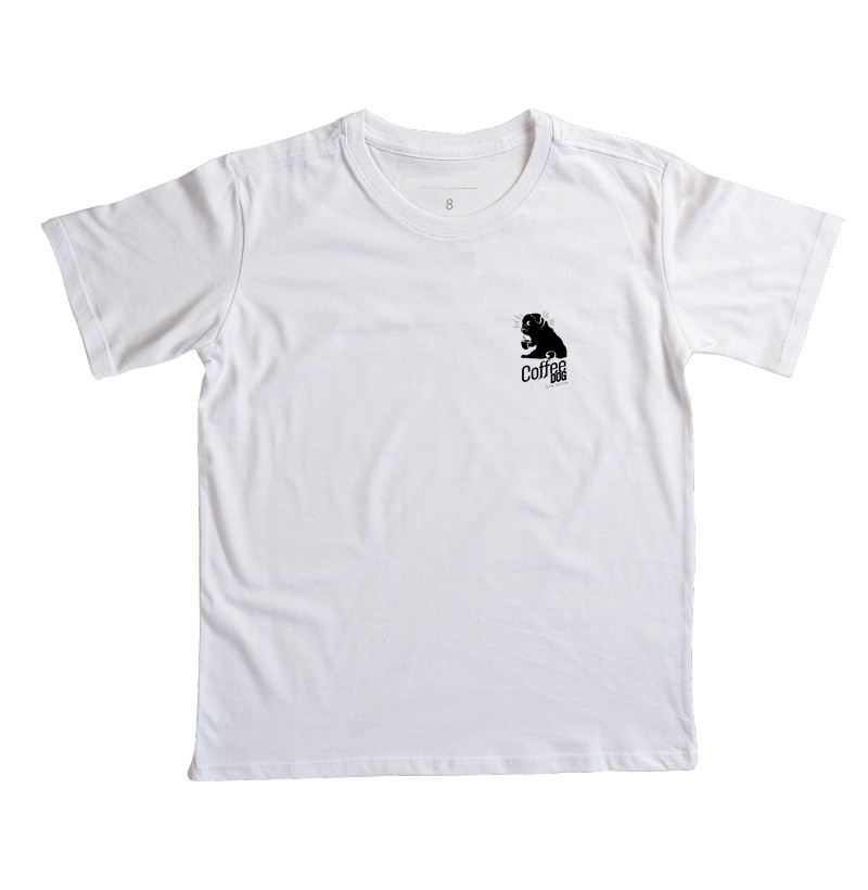 Camiseta Infantil Dog Pulse - Coffee Dog