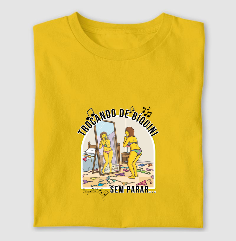 Trocando de Biquini 👙