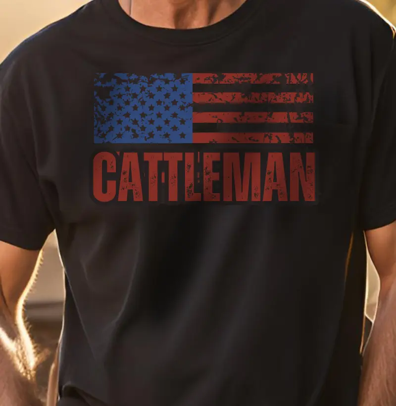 Camiseta Cattleman USA