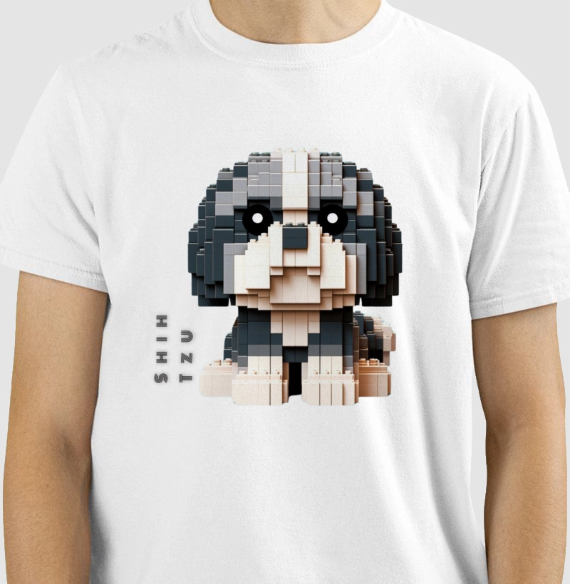 Shih Tzu Estilo blocos de montar!