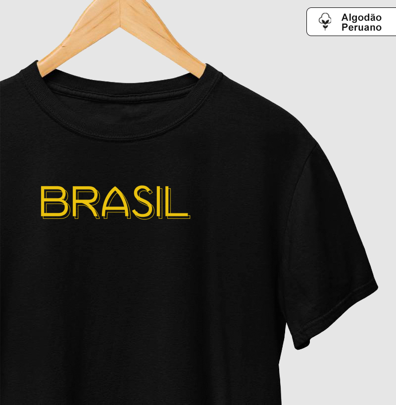Camiseta Algodão Peruano Brasil
