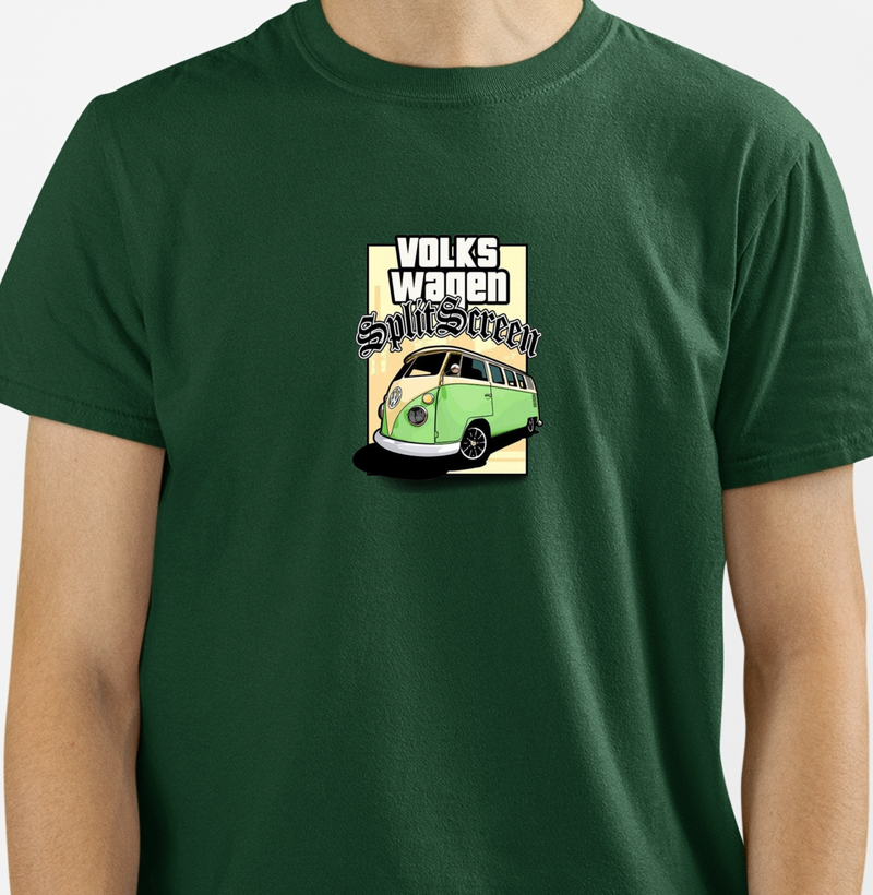Camiseta Kombi Volks Retrô