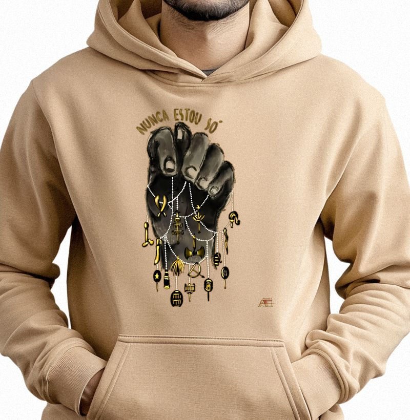 Hoodie Moletom'Nunca estou só