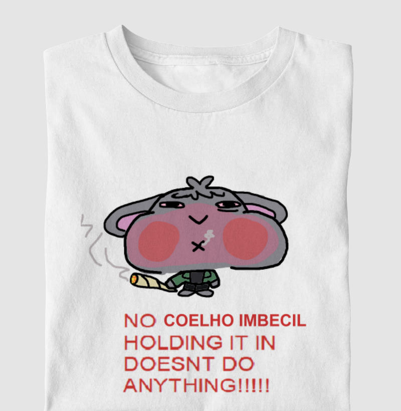 NÃO COELHO IMBECIL