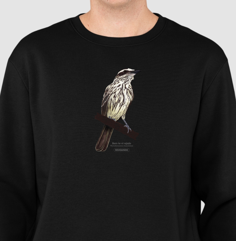 Inky Aves - Bem-te-vi rajado - Moletom