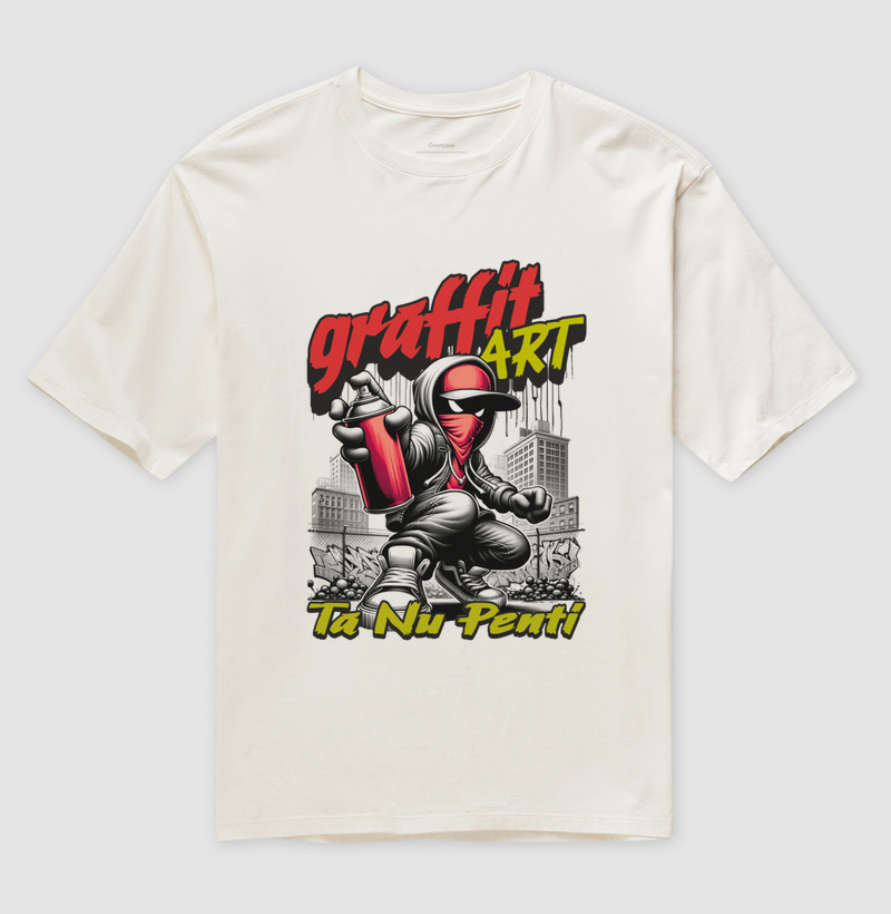 Camiseta graffit art