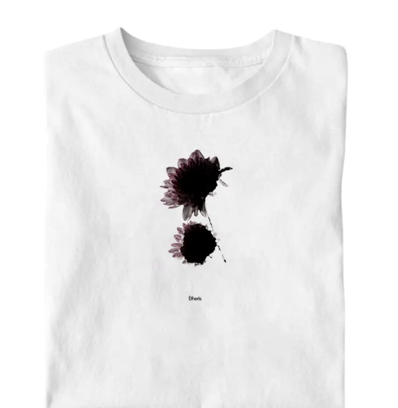 Camiseta Masculina Estampa Terrae Etheris - Branco