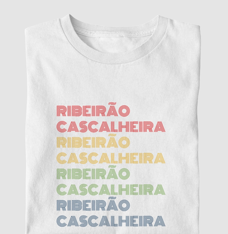 Ribeirão Cascalheira Letreiro Retrô