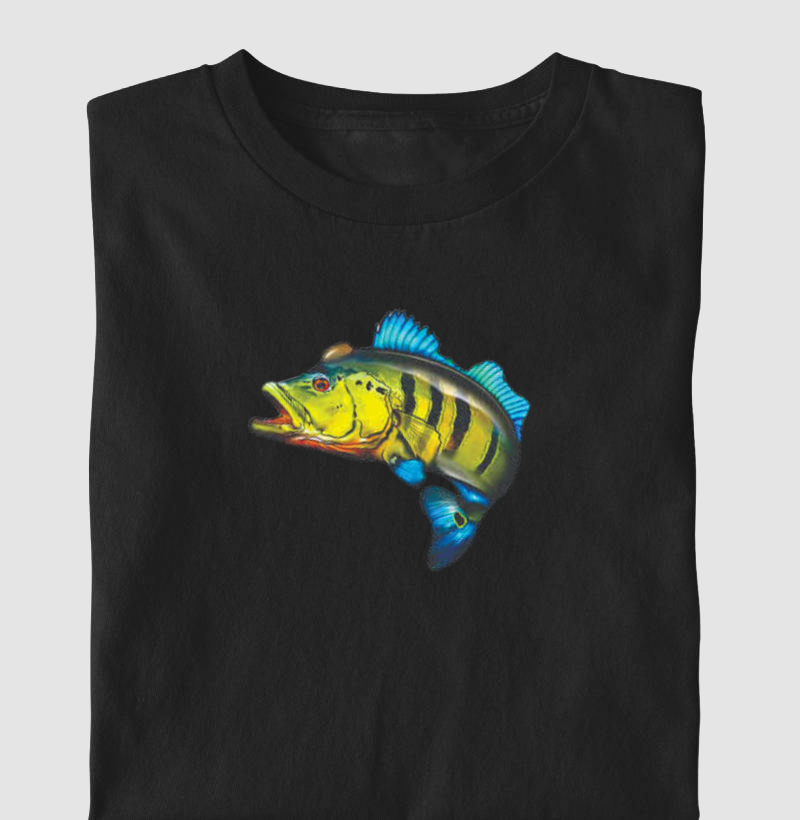 Tucunaré Azul Aquarela 1