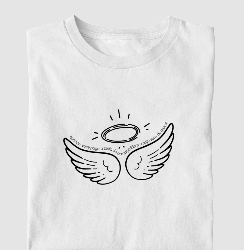 quando você paga a tarifa do armageddom, o anjo vem de graça!