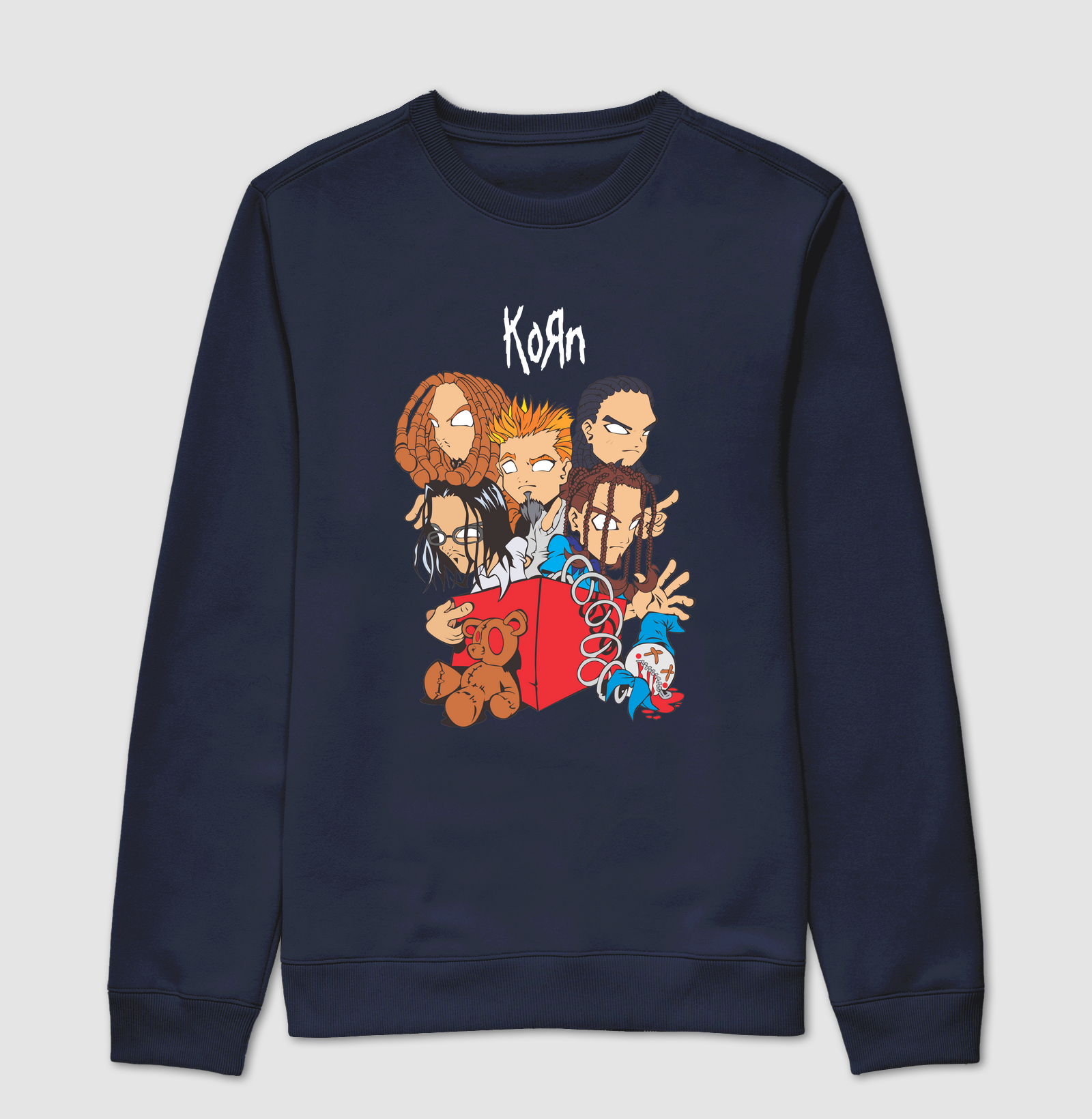 Korn - Suéter Moletom