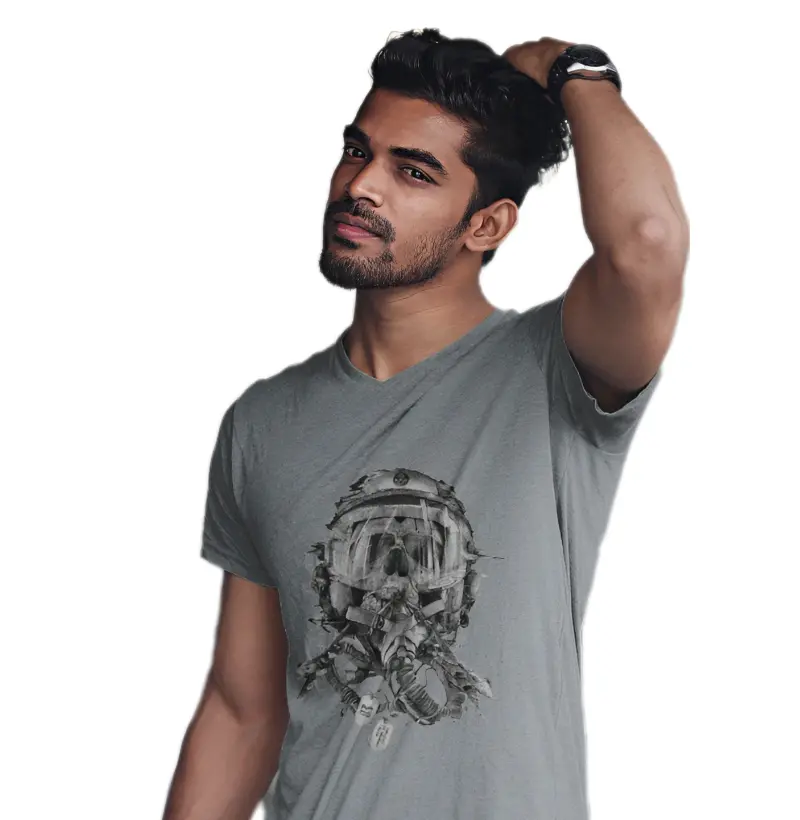 Camiseta Básica Piloto Militar