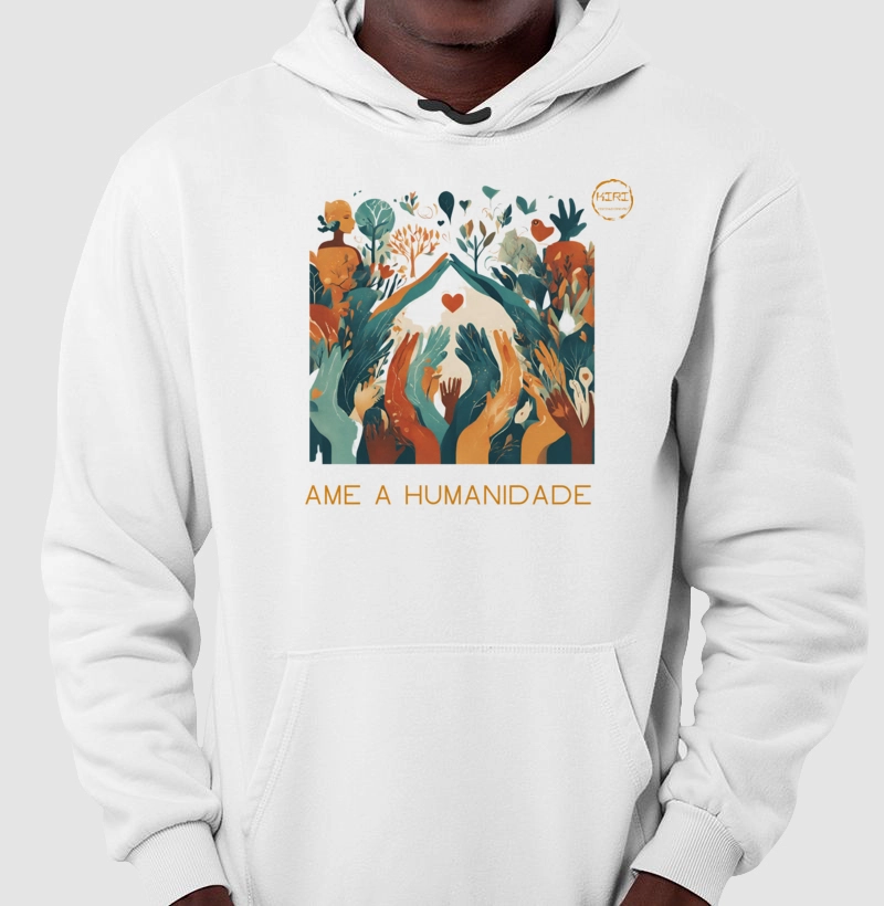 Moletom KIRI - Ame a Humanidade