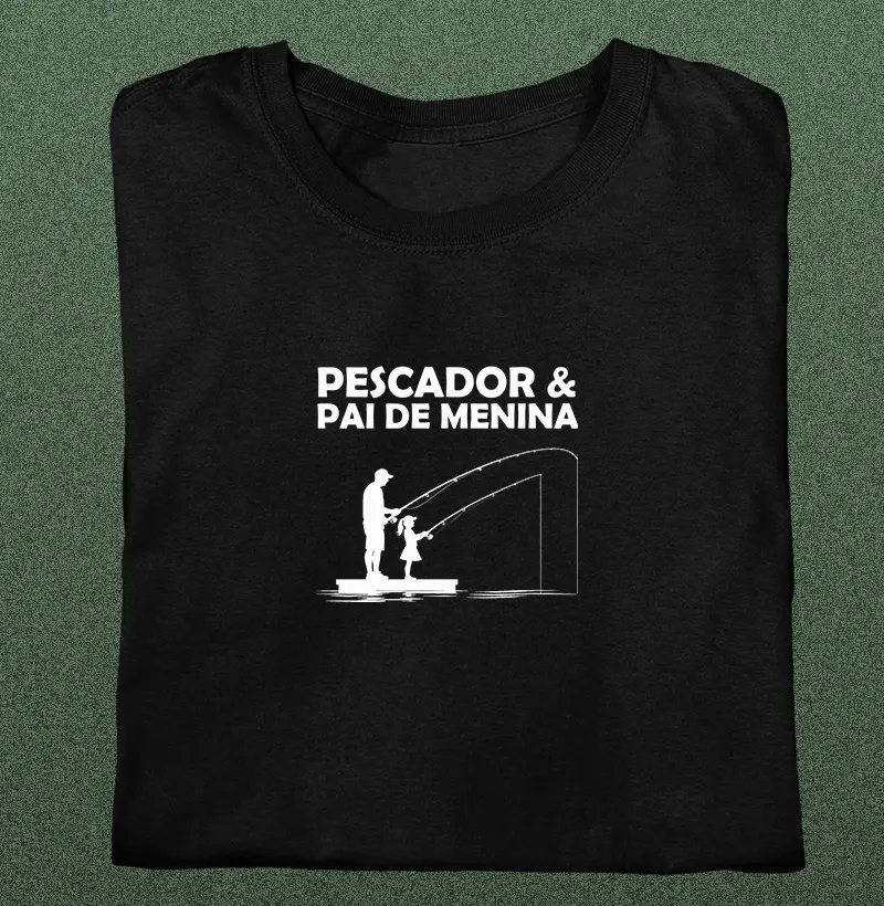 Pescador e pai de menina