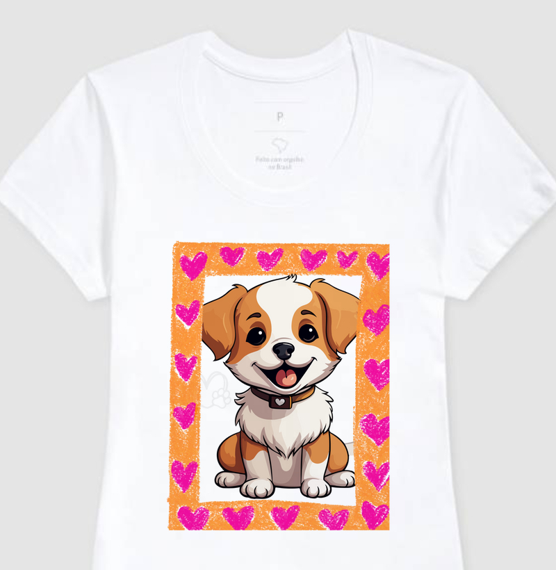 T-shirt Quadro do amor PET