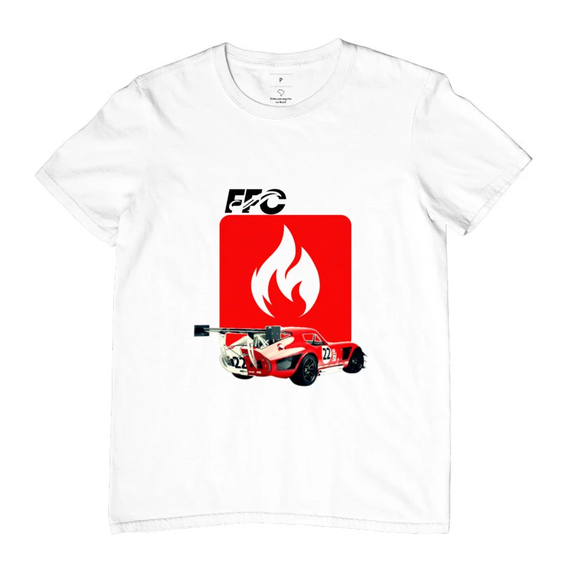 camiseta ffc carros de corrida red