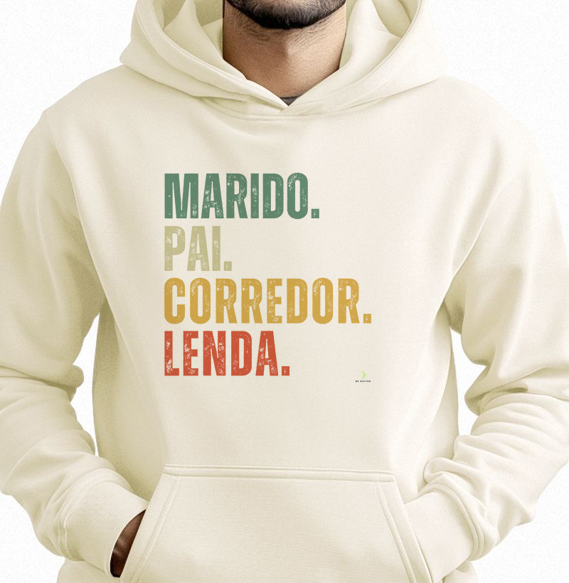 Marido, pai, corredor e lenda.