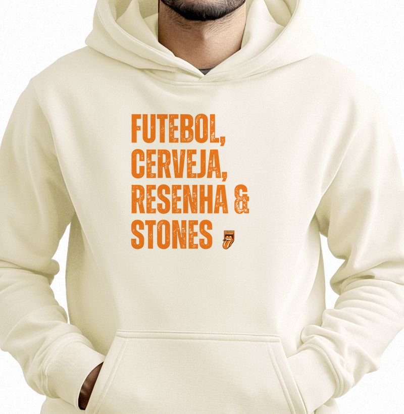 Futebol, cerveja, resenha & Stones