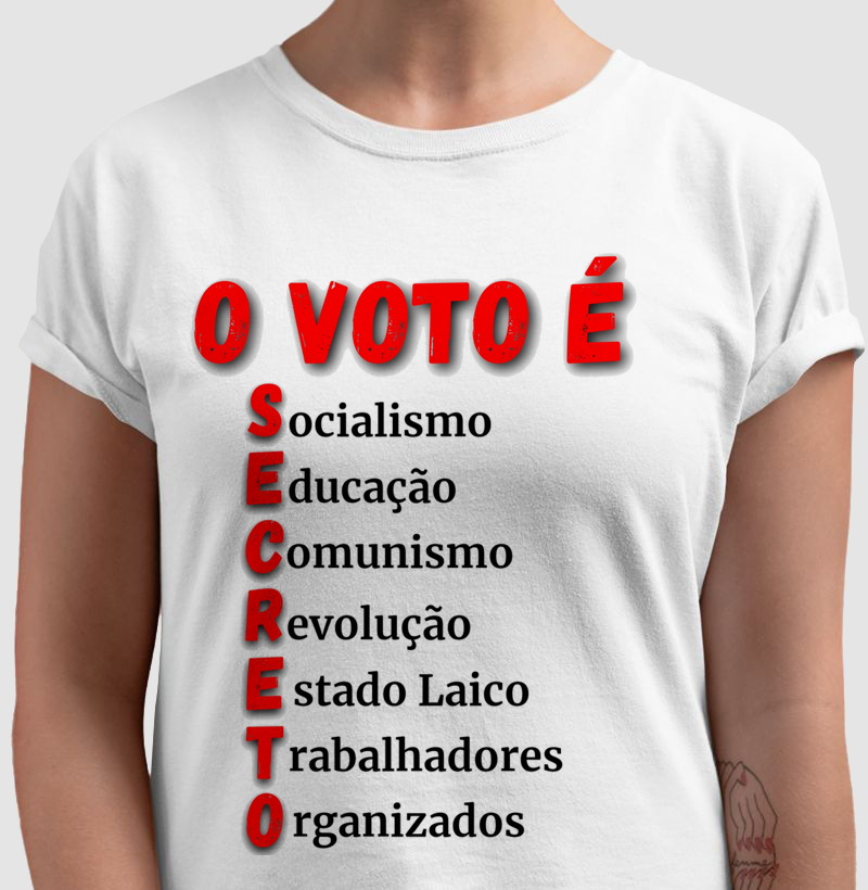 O Voto é Secreto (Branca)
