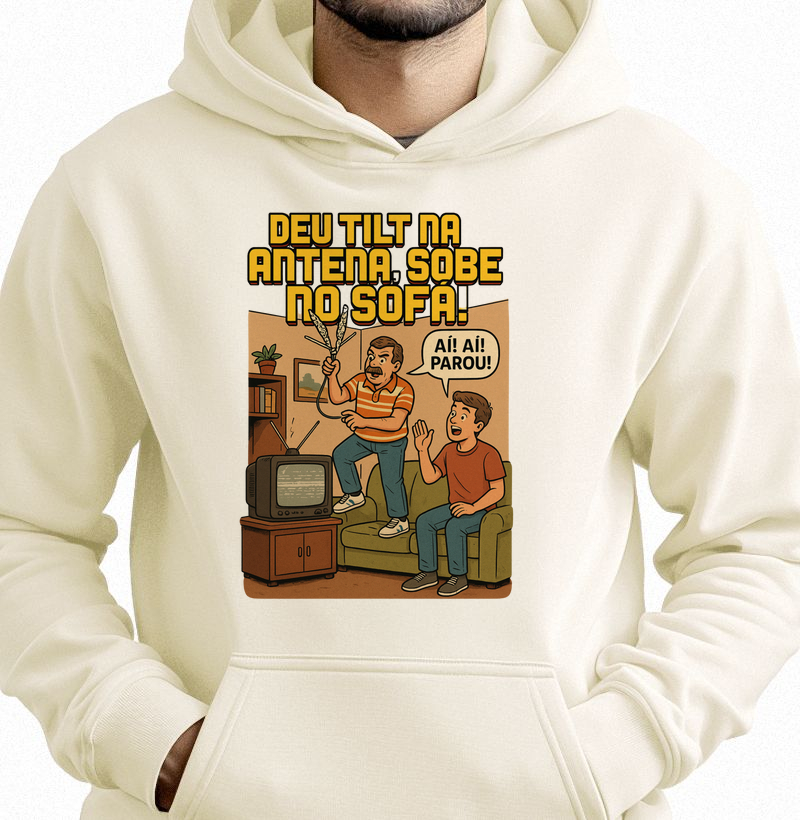 Hoodie Moletom Tilt na antena