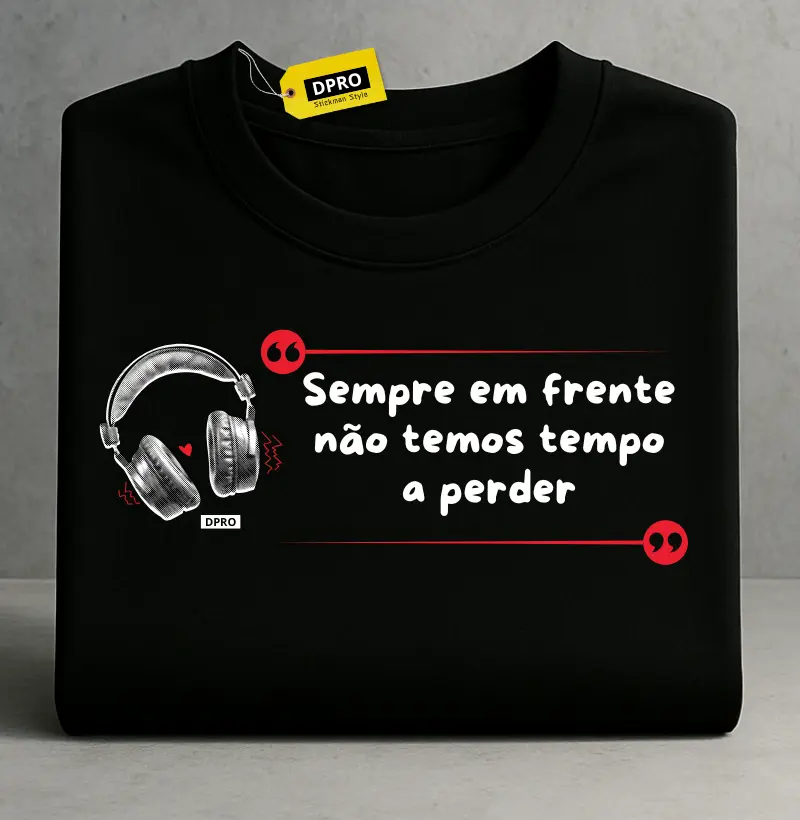 Sempre em frente não temos tempo a perder