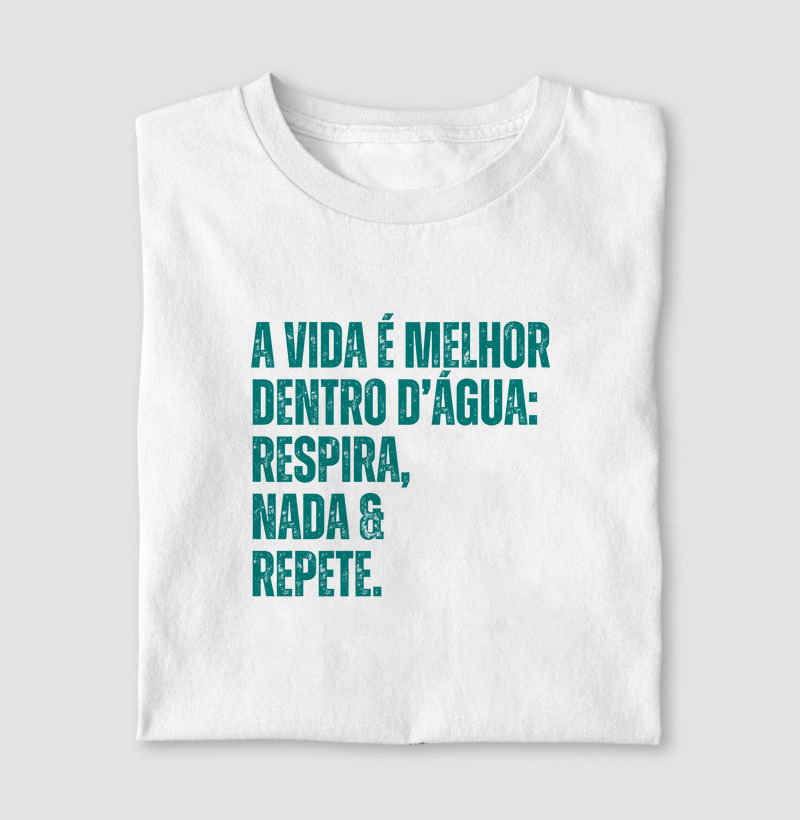 A vida é melhor dentro d'água