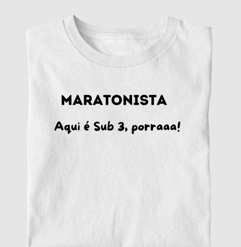 Maratonista - Sub 3