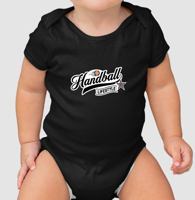 Body Baby de Handebol - HANDBALL LIFESTYLE- STAR