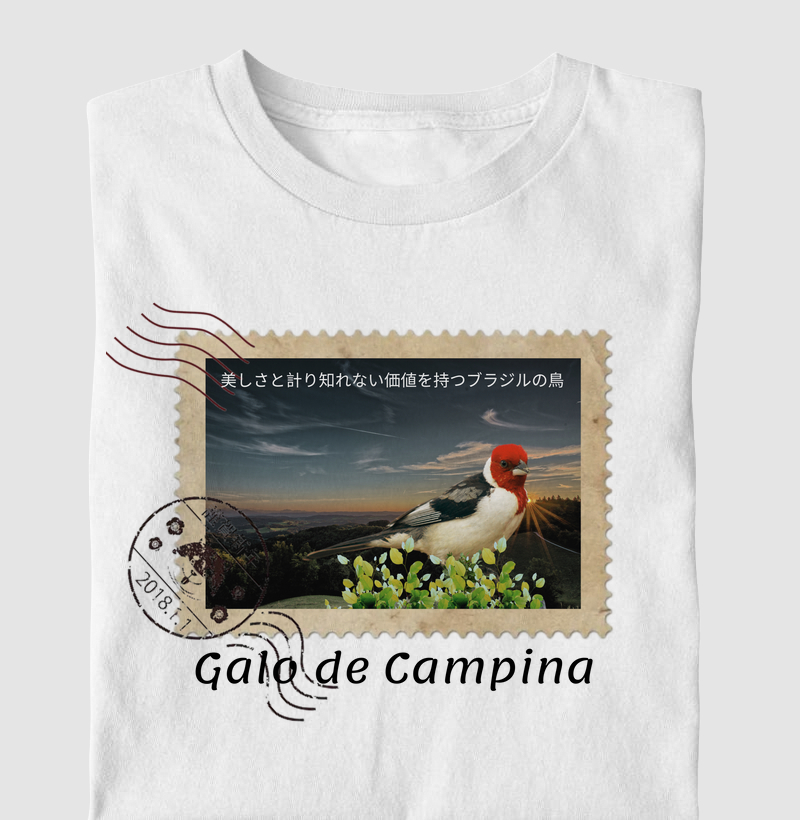 Galo de Campina selo postal