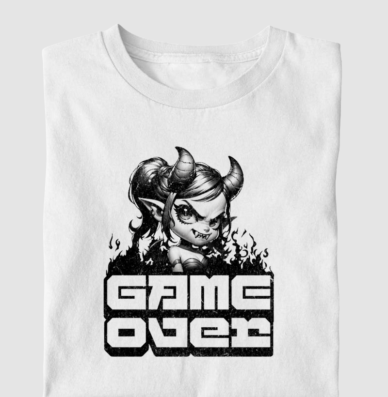 Camiseta Game Over