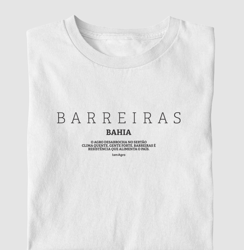 Camiseta Barreiras Agro